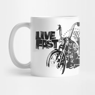 Live Fast & Ride Free Mug